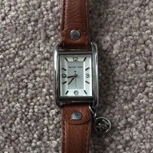 Michael Kors leather watch